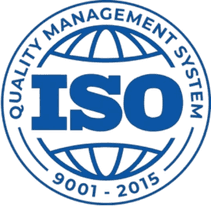 ISO 9001:2015 certified — quality management system